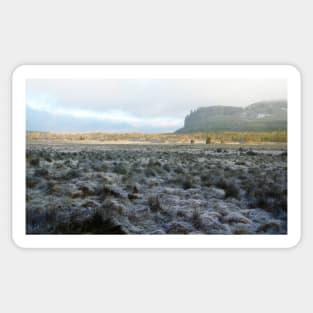 Morning Frost, Mt Oakleigh, The Overland Track Sticker